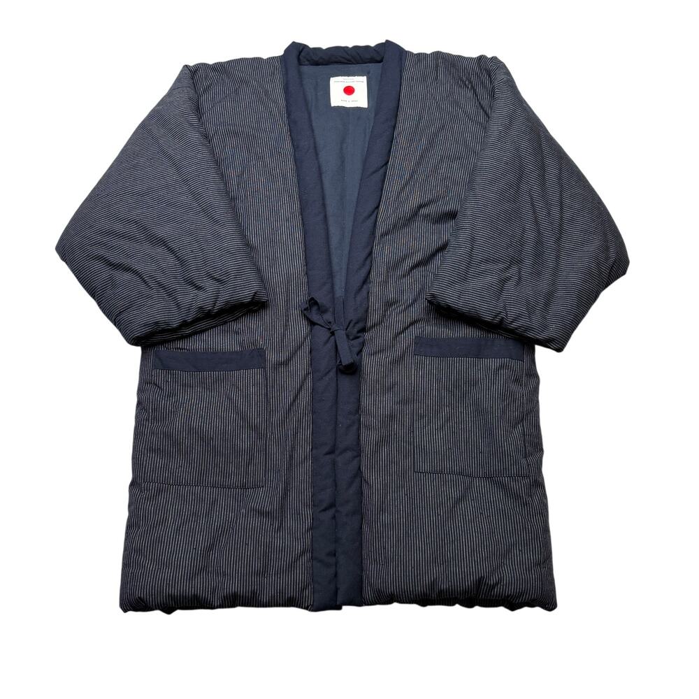 Best Made Co Quilted Hanten Winter Kimono Jacket Men's L/XL Made in Japan